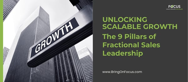 Unlocking Scalable Growth: 9 Pillars of Fractional Sales Leadership