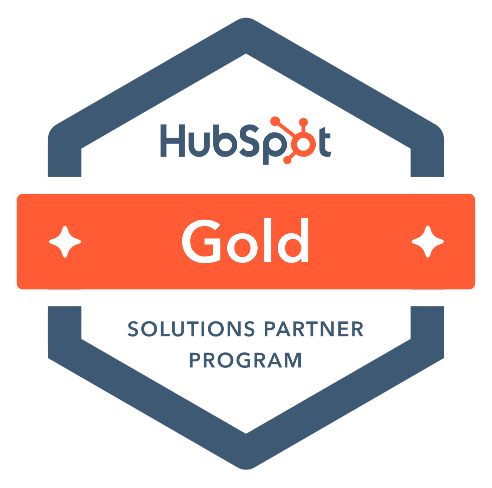HubSpot Solutions Partner - Gold Partner Logo