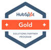 HubSpot Solutions Partner - Gold Partner Logo